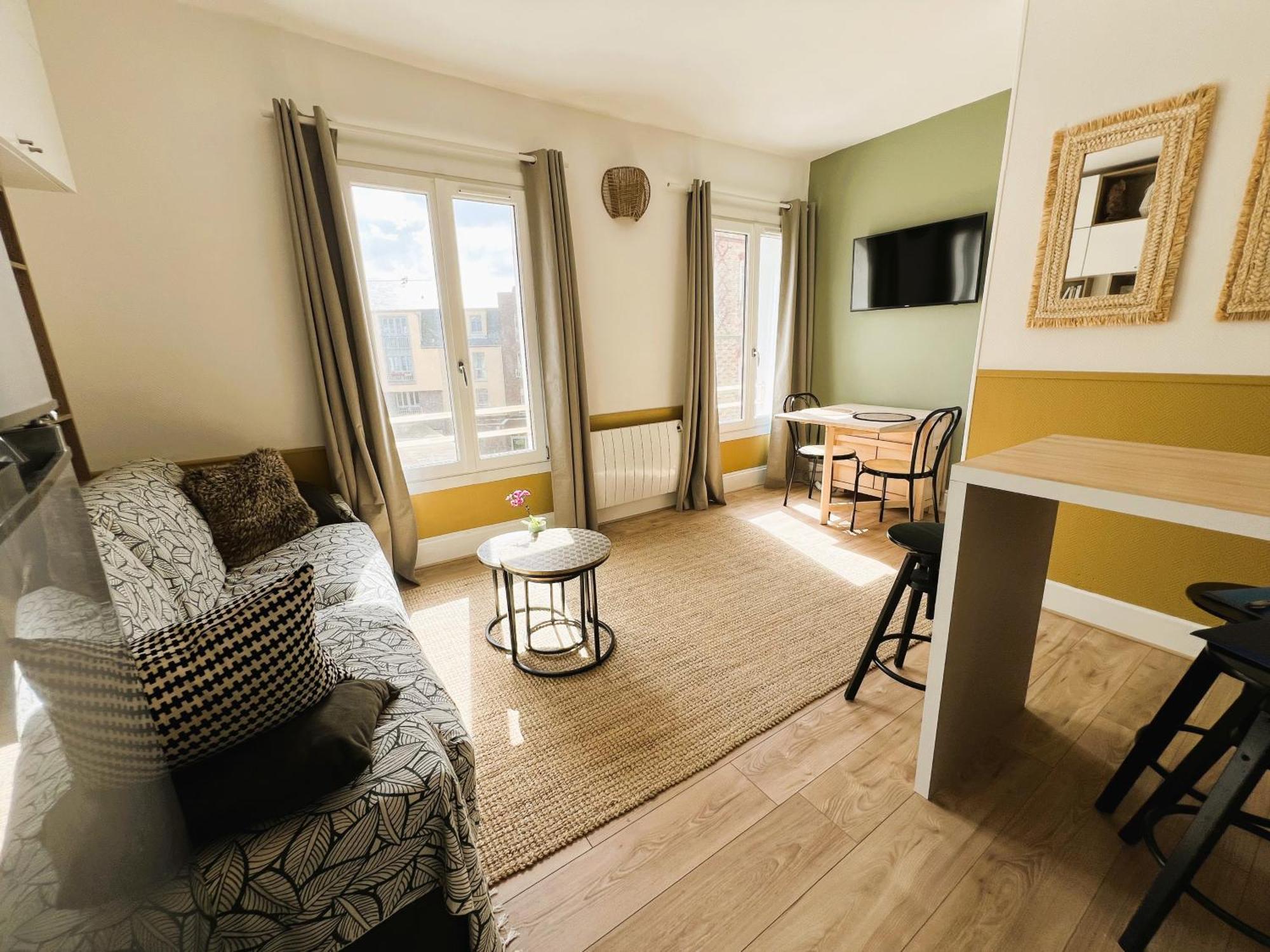 Appartement Nid Douillet Mers-les-Bains Exterior foto
